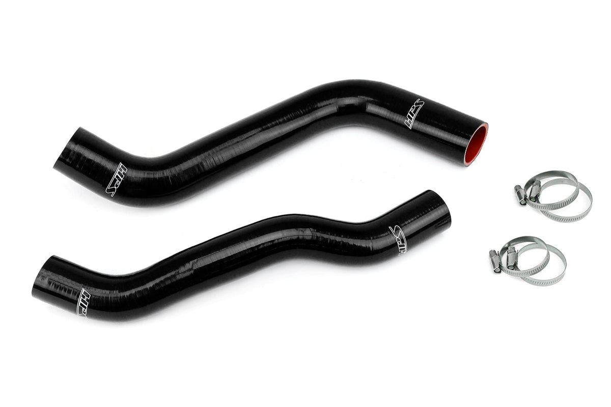 57-1835-BLK HPS Black Silicone Radiator Hoses 2006-2010 Jeep Grand Cherokee 3.7L V6