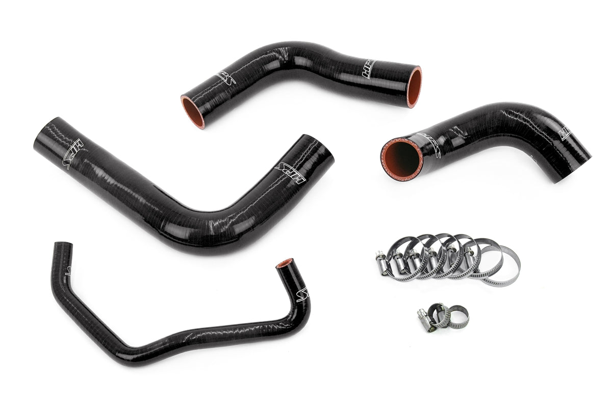 57-1842-BLK HPS Black Silicone Radiator Hoses 2018-2025 Lexus RC300 AWD 3.5L V6