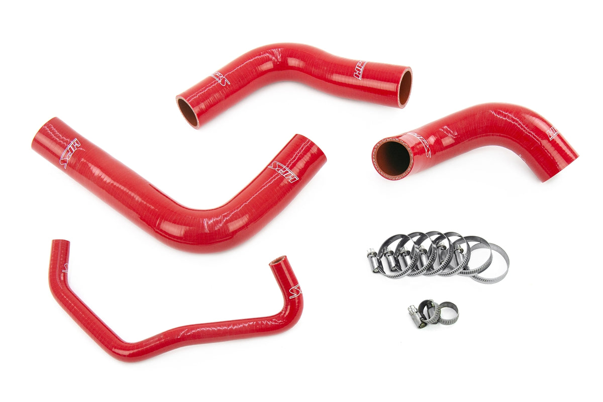 57-1842-RED HPS Red Silicone Radiator Hoses 2018-2025 Lexus RC300 AWD 3.5L V6