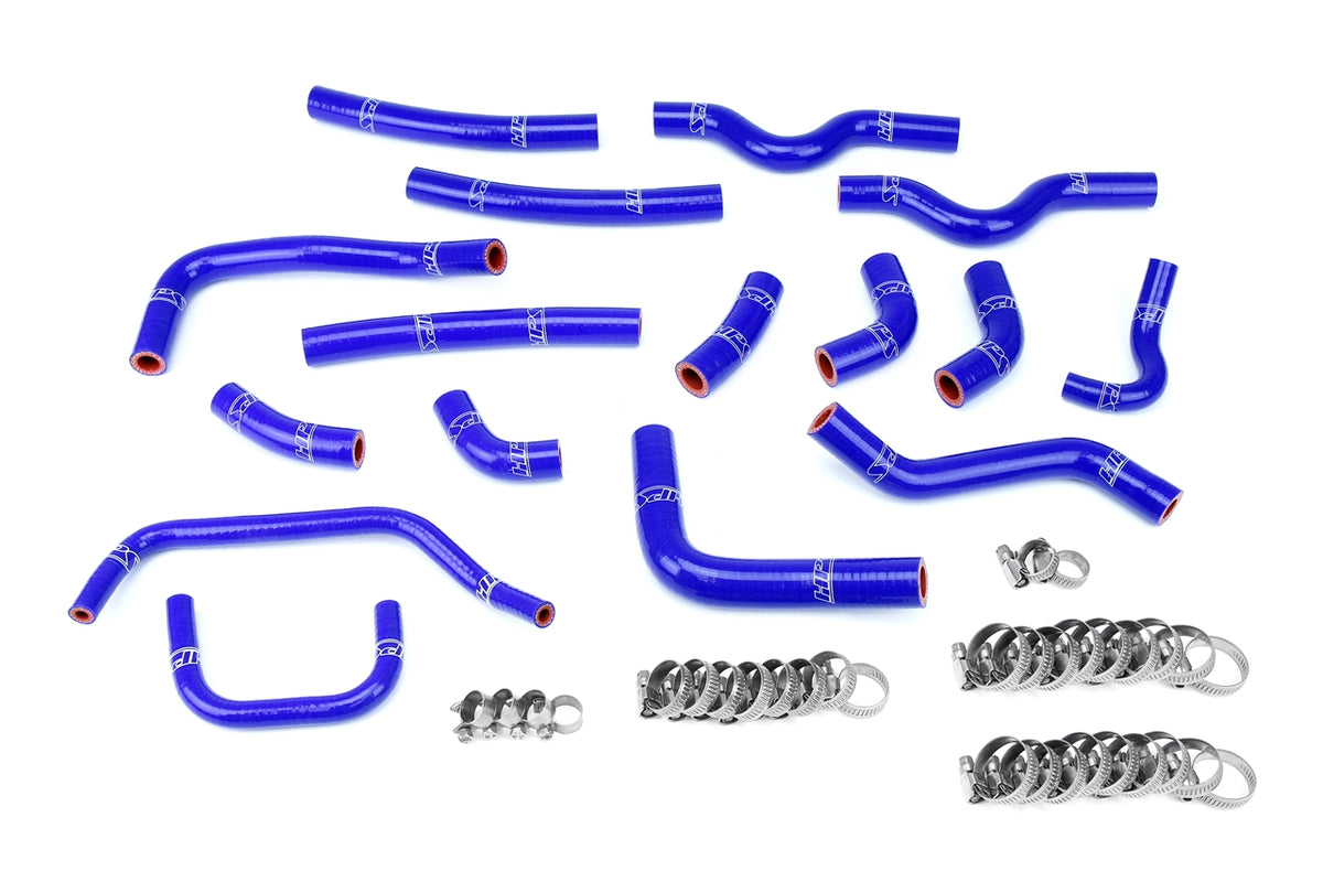 57-1911-BLUE HPS Blue Silicone Heater Hoses 2003-2007 Toyota Land Cruiser 4.7L V8 J100