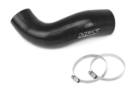 57-1922-BLK HPS Black Silicone Air Intake Hose 2016-2019 Volkswagen Golf SportWagen 1.8T Turbo