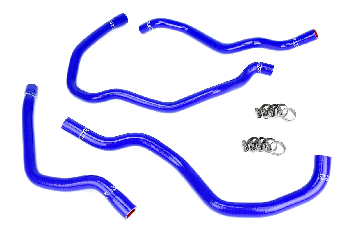 57-1937-BLUE HPS Blue Silicone Heater Hoses 2001-2005 Bmw 325XI 2.5L M52TU/M54 (E46)