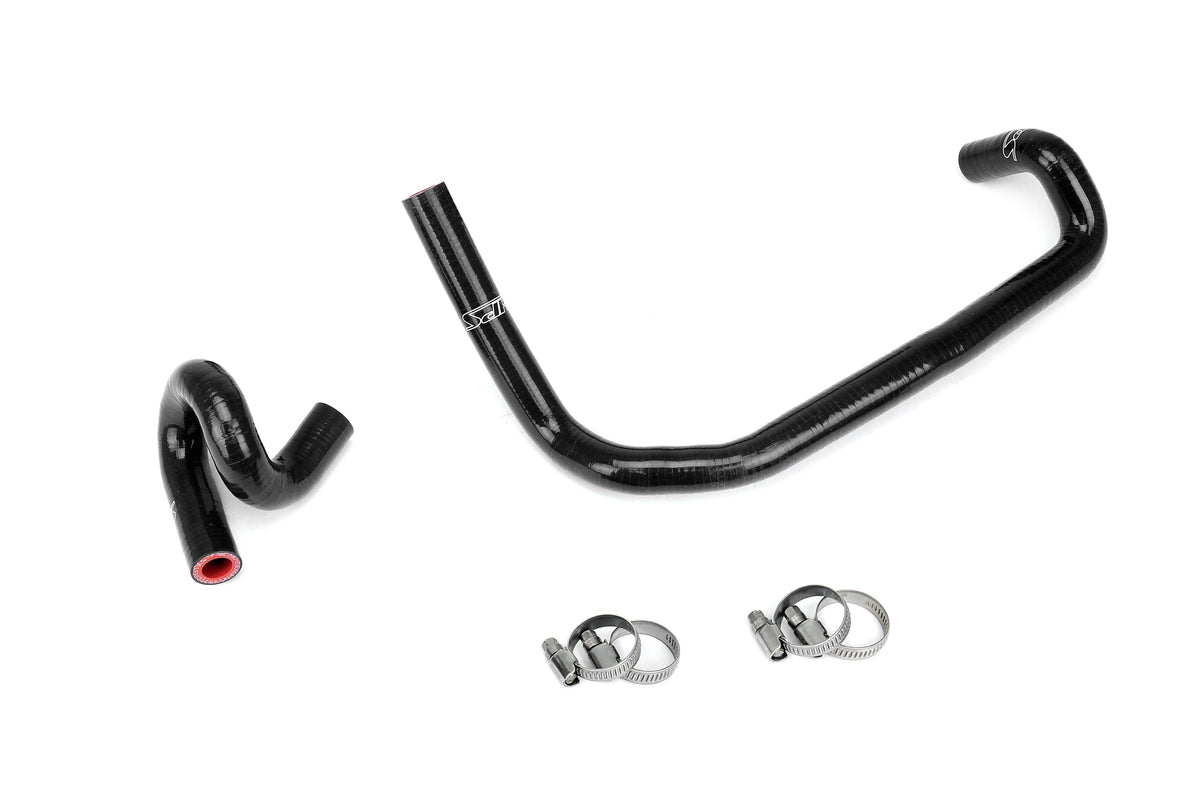 57-1959H-BLK HPS Black Silicone Heater Hoses 2001-2005 Lexus IS300 with 1JZ-GTE Vvt-I From JZS171 Toyota Crown and IS300 OEM Style Radiator