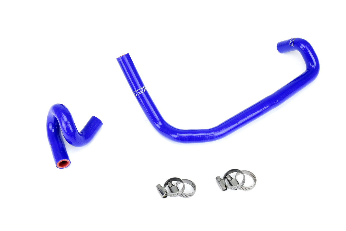 57-1959H-BLUE HPS Blue Silicone Heater Hoses 2001-2005 Lexus IS300 with 1JZ-GTE Vvt-I From JZS171 Toyota Crown and IS300 OEM Style Radiator