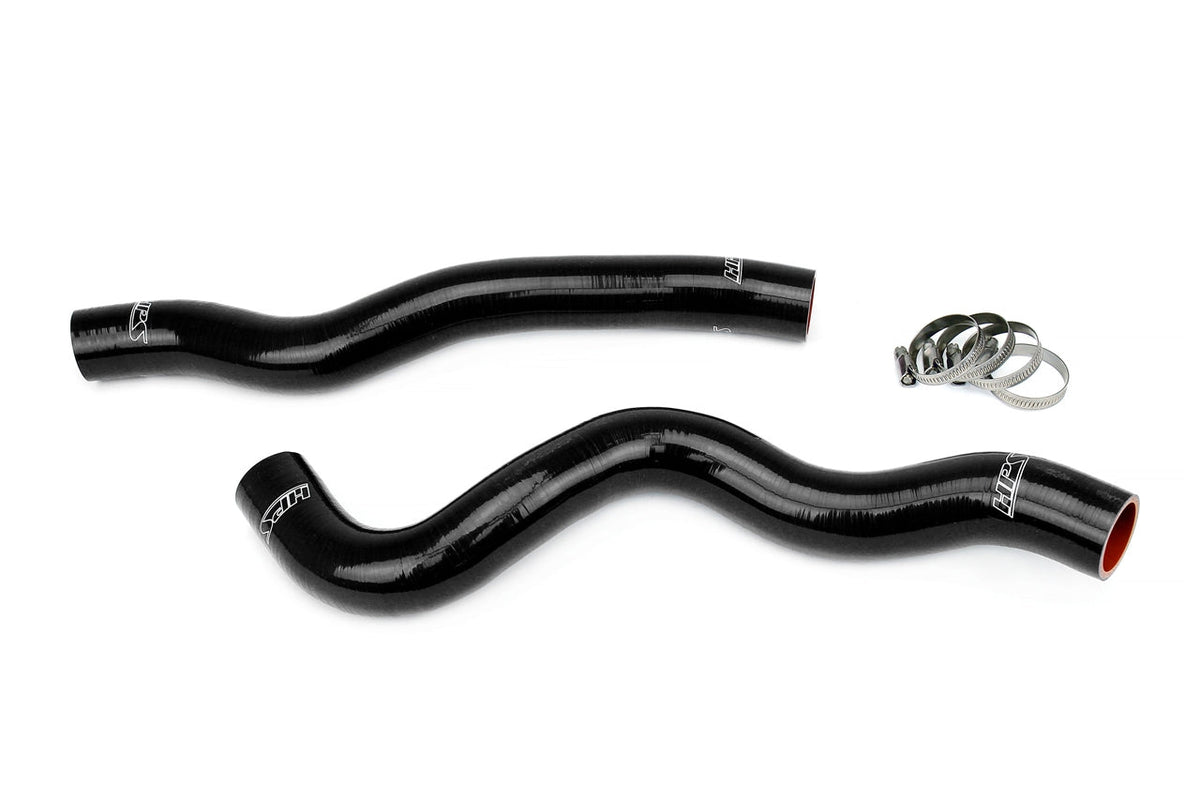 57-1964-BLK HPS Black Silicone Radiator Hoses 2018-2023 Kia Stinger 3.3L V6 Twin Turbo