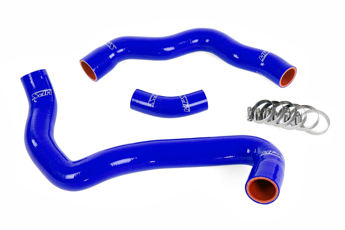 57-1970-BLUE HPS Blue Silicone Radiator Hoses 1997-1998 Mercedes-Benz C230 2.3L Na