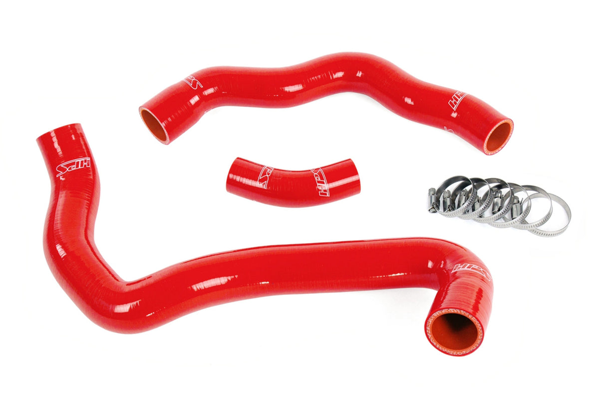57-1970-RED HPS Red Silicone Radiator Hoses 1997-1998 Mercedes-Benz C230 2.3L Na