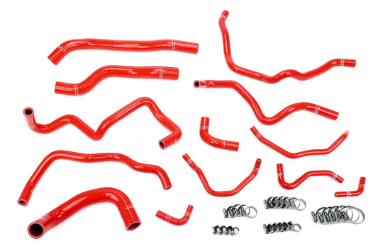 57-2004-RED HPS Red Silicone Radiator and Heater Hoses 2006-2007 Mazda Mazdaspeed 6 2.3L Turbo