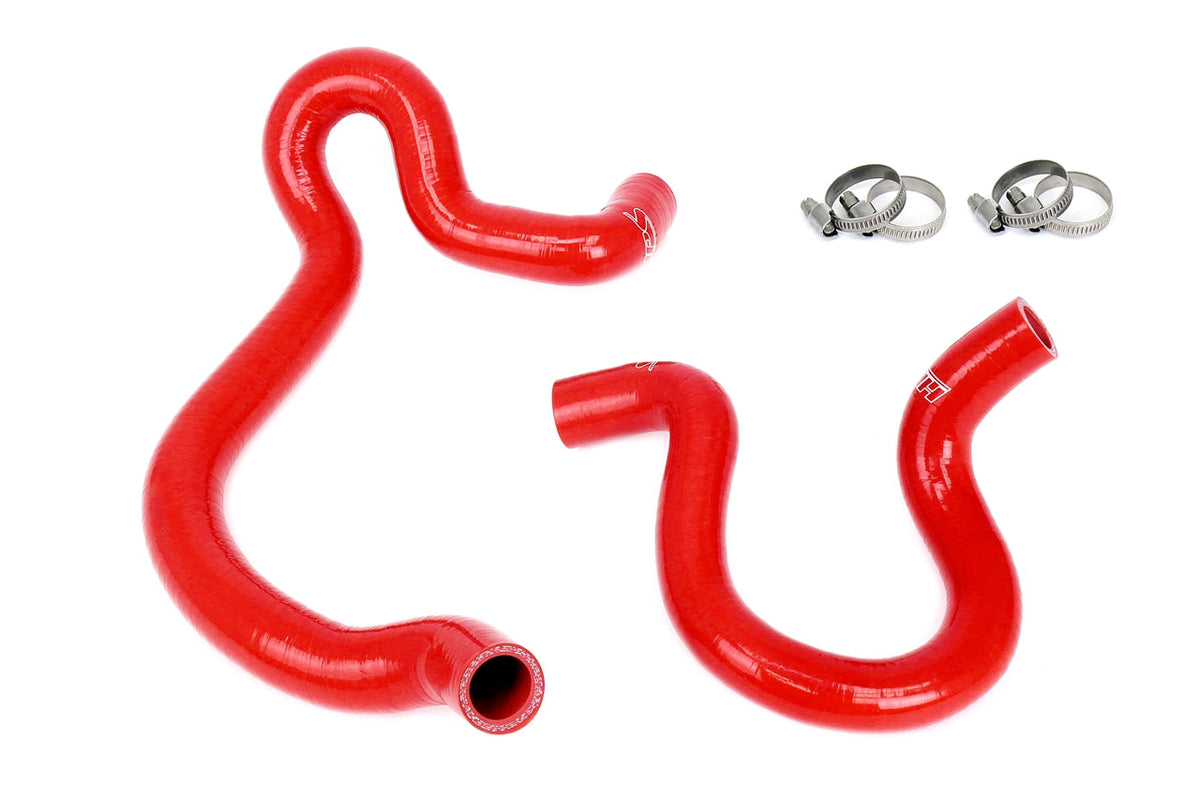 57-2019-RED HPS Red Silicone Heater Hoses 1999-2006 Volkswagen Golf GTI 1.8T Turbo Manual Trans