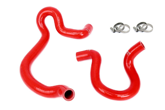 57-2019-RED HPS Red Silicone Heater Hoses 1999-2006 Volkswagen Golf GTI 1.8T Turbo Manual Trans