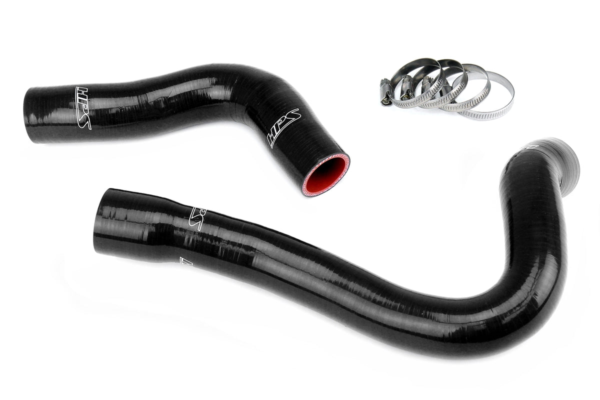 57-2026-BLK HPS Black Silicone Radiator Hoses 1986-1991 Mercedes-Benz 420SEL 4.2L V8