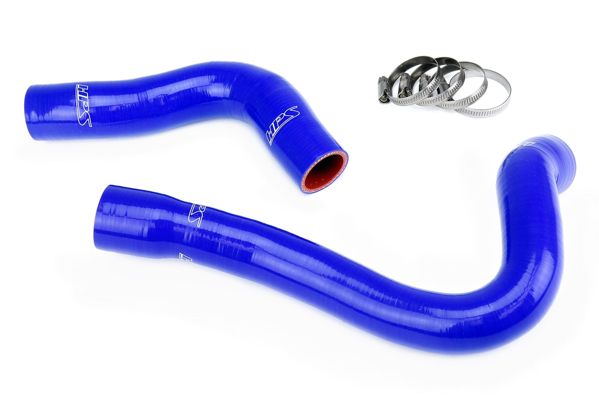 57-2026-BLUE HPS Blue Silicone Radiator Hoses 1986-1991 Mercedes-Benz 420SEL 4.2L V8