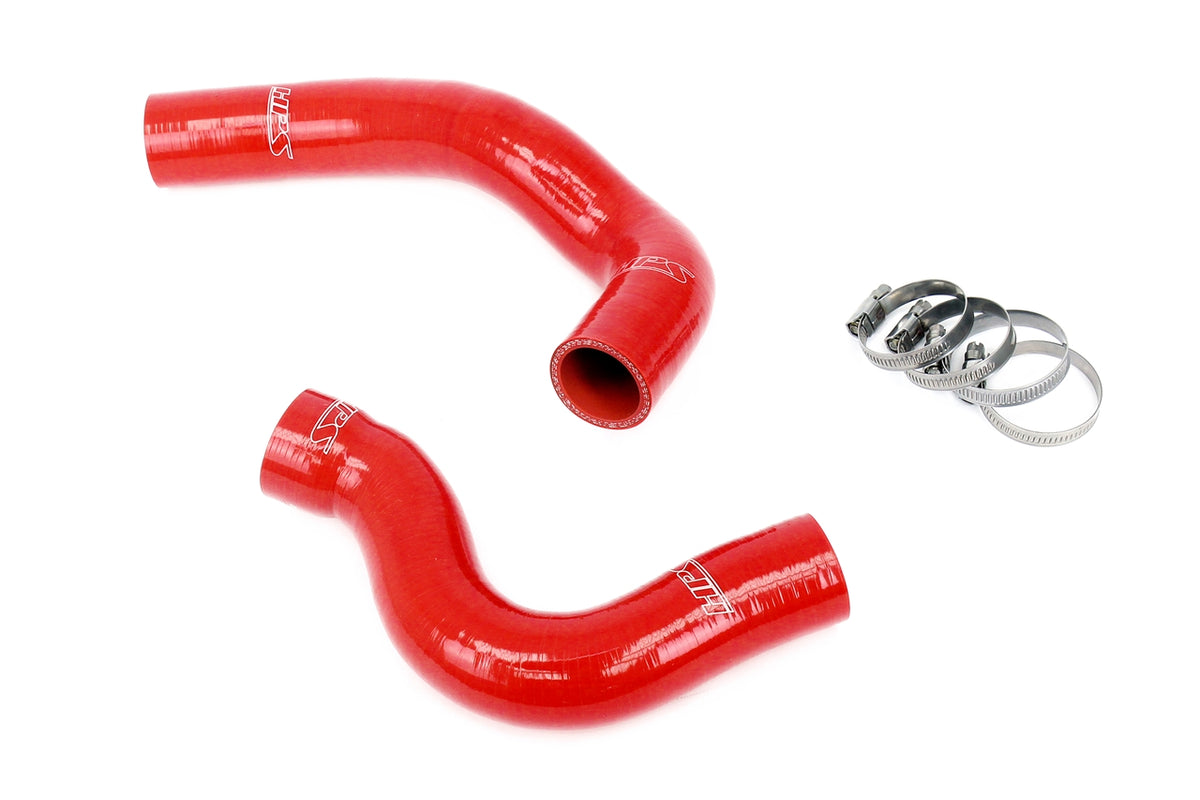 57-2029-RED HPS Red Silicone Radiator Hoses 1988-1992 Mercedes-Benz 300CE 3.0L