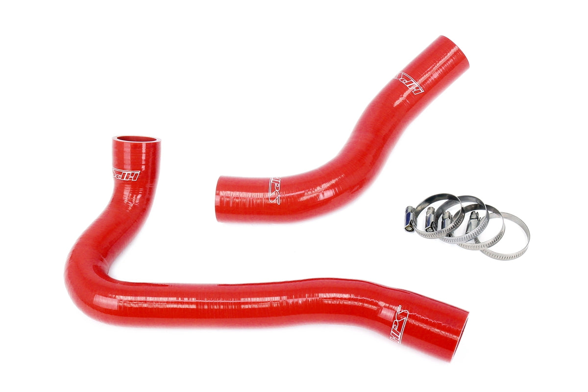57-2030-RED HPS Red Silicone Radiator Hoses 1981-1983 Mercedes-Benz 380SEL 3.8L V8