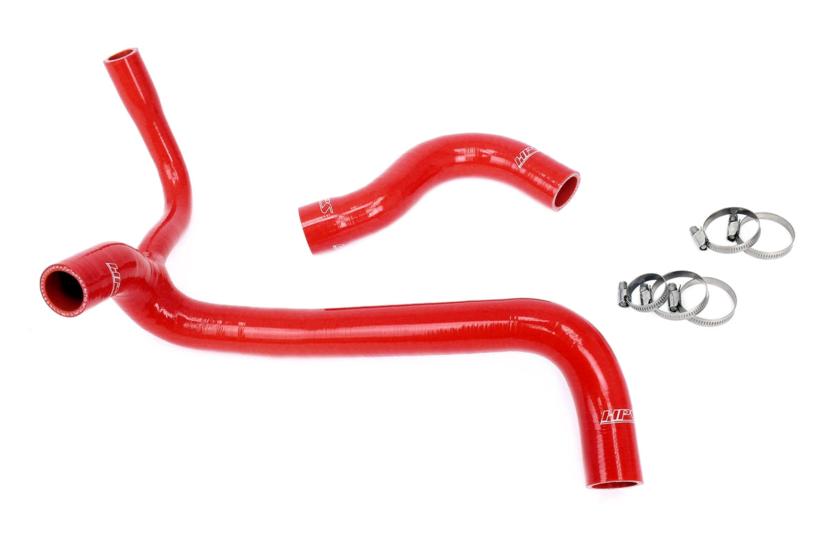 57-2041-RED HPS Red Silicone Radiator Hoses 1984-1993 Mercedes-Benz 190E 2.3 Sedan 2.3L SOHC