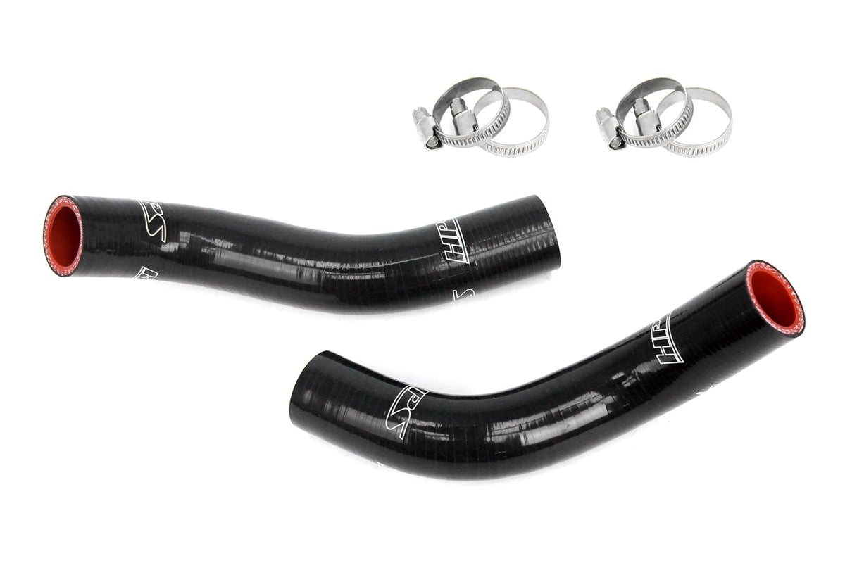 57-2045-BLK HPS Black Silicone Breather Hoses 2017-2022 Genesis G90 3.3L V6 Twin Turbo