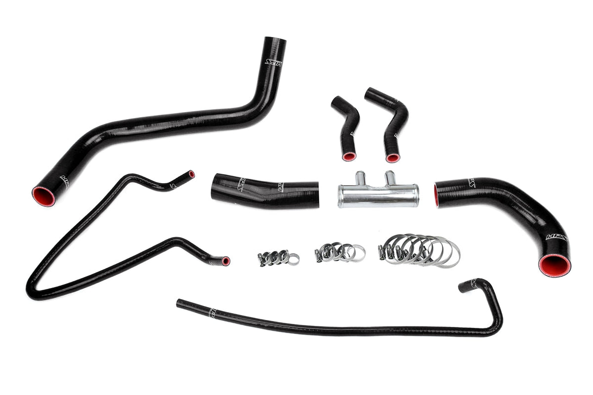 57-2064-BLK HPS Black Silicone Radiator Hoses 2011-2014 Ford F-150 3.5L V6 Twin Turbo Ecoboost