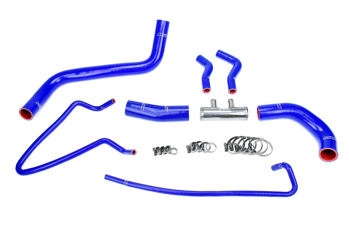 57-2064-BLUE HPS Blue Silicone Radiator Hoses 2011-2014 Ford F-150 3.5L V6 Twin Turbo Ecoboost