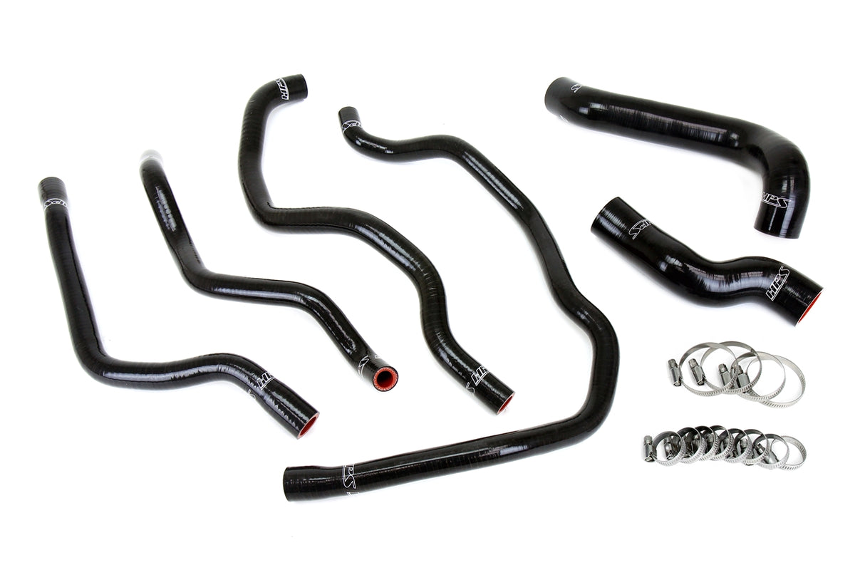 57-2076-BLK HPS Black Silicone Radiator and Heater Hoses 2001-2005 Bmw 325XI 2.5L M52TU/M54 (E46)