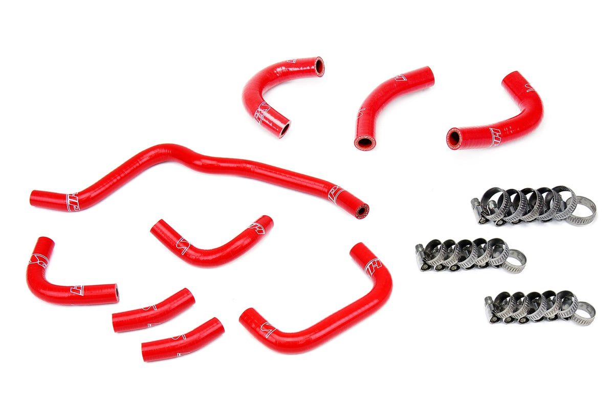 57-2079-RED HPS Red Silicone Oil Cooler and Throttle Body Hoses 2000-2003 Honda S2000 2.0L F20C AP1