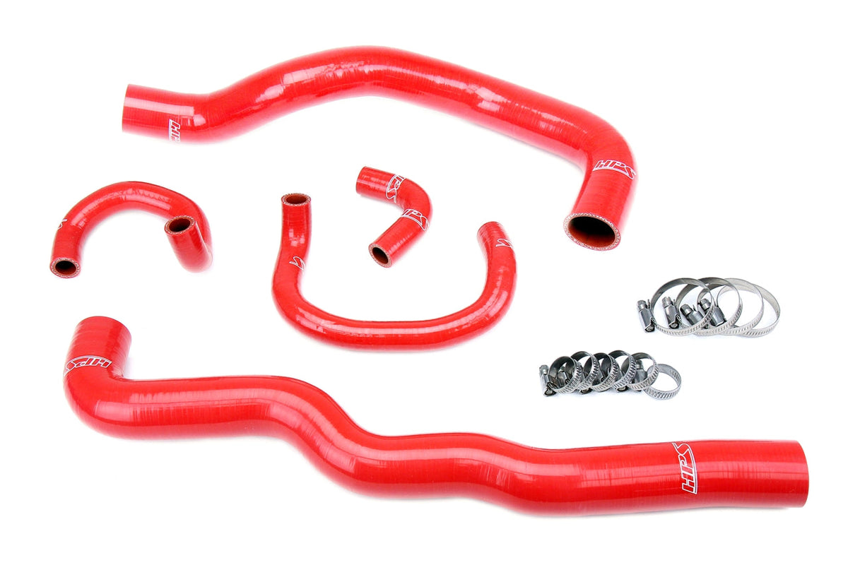 57-2082-RED HPS Red Silicone Radiator and Heater Hoses 1998-2005 Lexus GS300 2JZ-GTE Vvt-I Swap