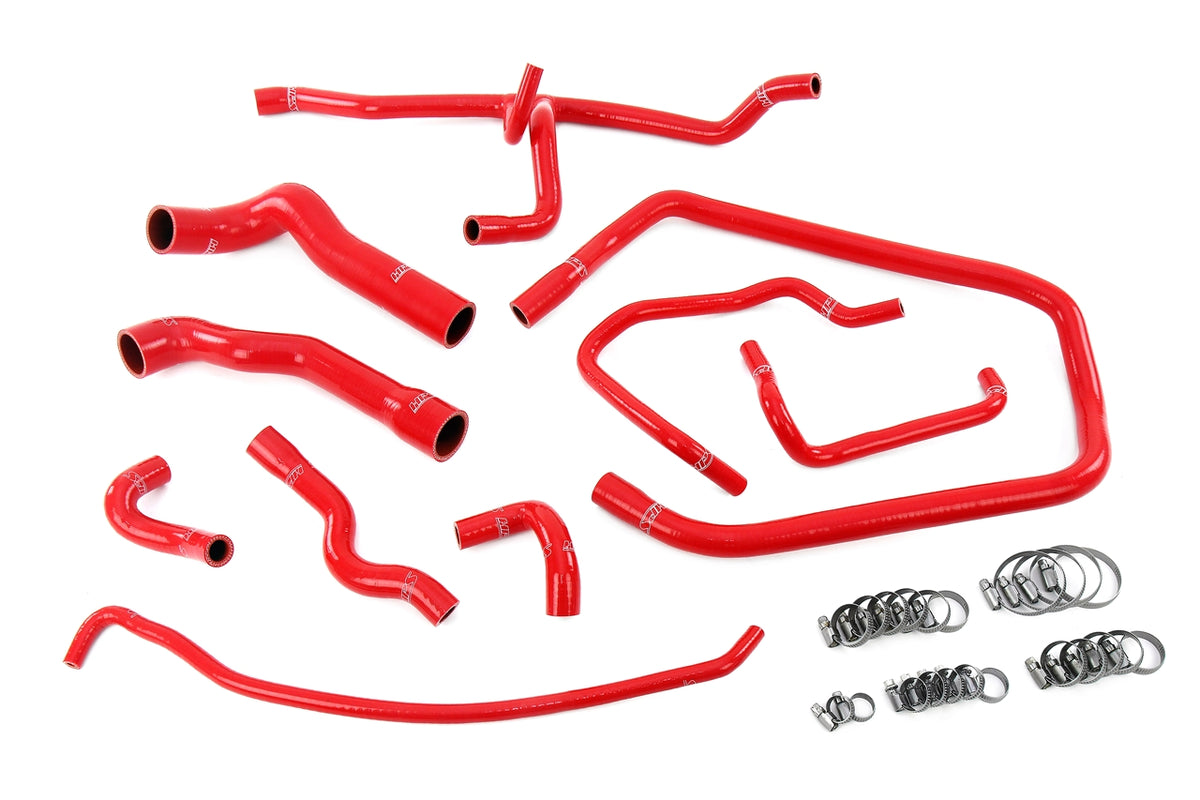57-2083-RED HPS Red Silicone Radiator Heater Throttle Body and Expansion Tank Coolant Hoses 1992-1995 Bmw 325I 325IS 2.5L E36 M50