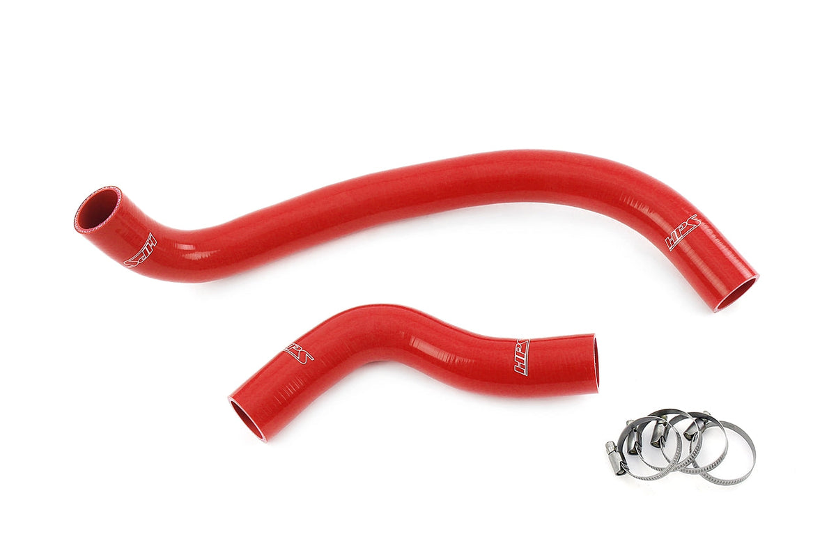 57-2096-RED HPS Red Silicone Radiator Hoses 2013-2015 Lexus GS350 3.5L V6