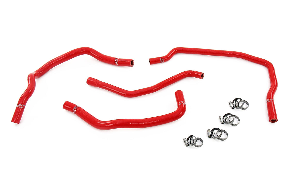 57-2102-RED HPS Red Silicone Heater and Expansion Tank Coolant Hoses 2008-2015 Scion xB 2.4L