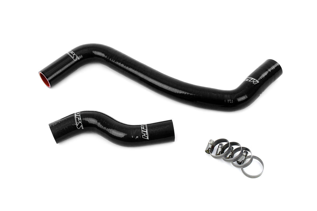 57-2124-BLK HPS Black Silicone Radiator Hoses 1993-1997 Toyota Corolla 1.6L