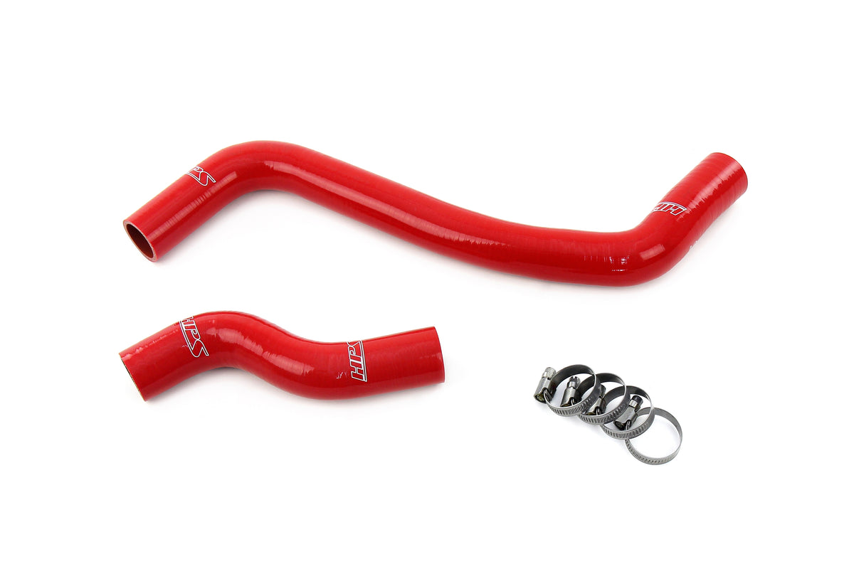 57-2124-RED HPS Red Silicone Radiator Hoses 1993-1997 Toyota Corolla 1.6L