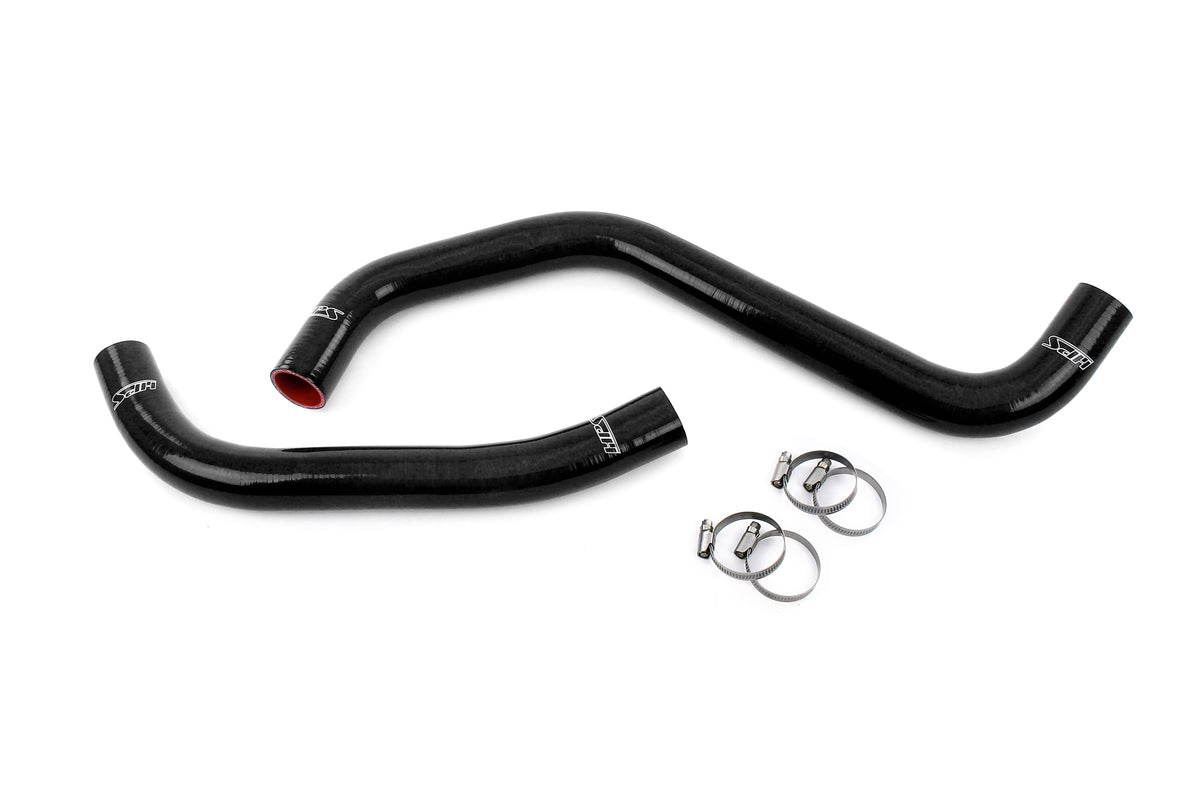 57-2128-BLK HPS Black Silicone Radiator Hoses 2011-2015 Jeep Grand Cherokee 3.6L