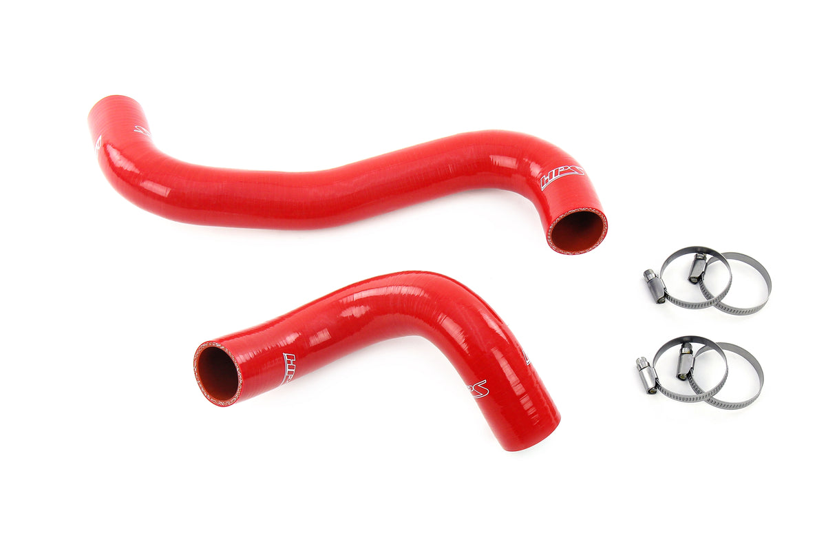 57-2140R-RED HPS Red Silicone Radiator Hoses 2010-2012 Subaru Legacy 2.5L Turbo