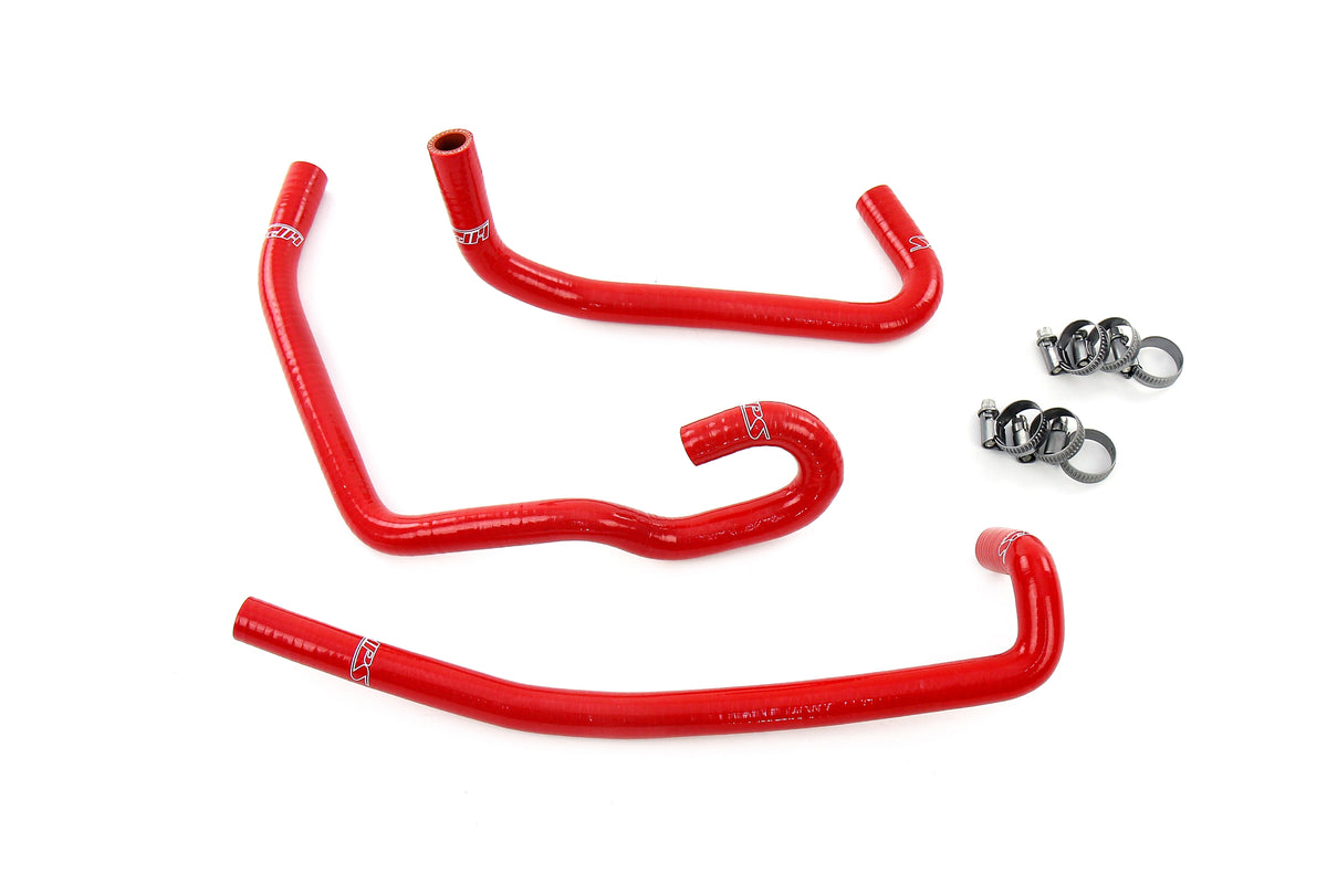 57-2141H-RED HPS Red Silicone Heater Hoses 2000-2004 Toyota Tundra 3.4L V6