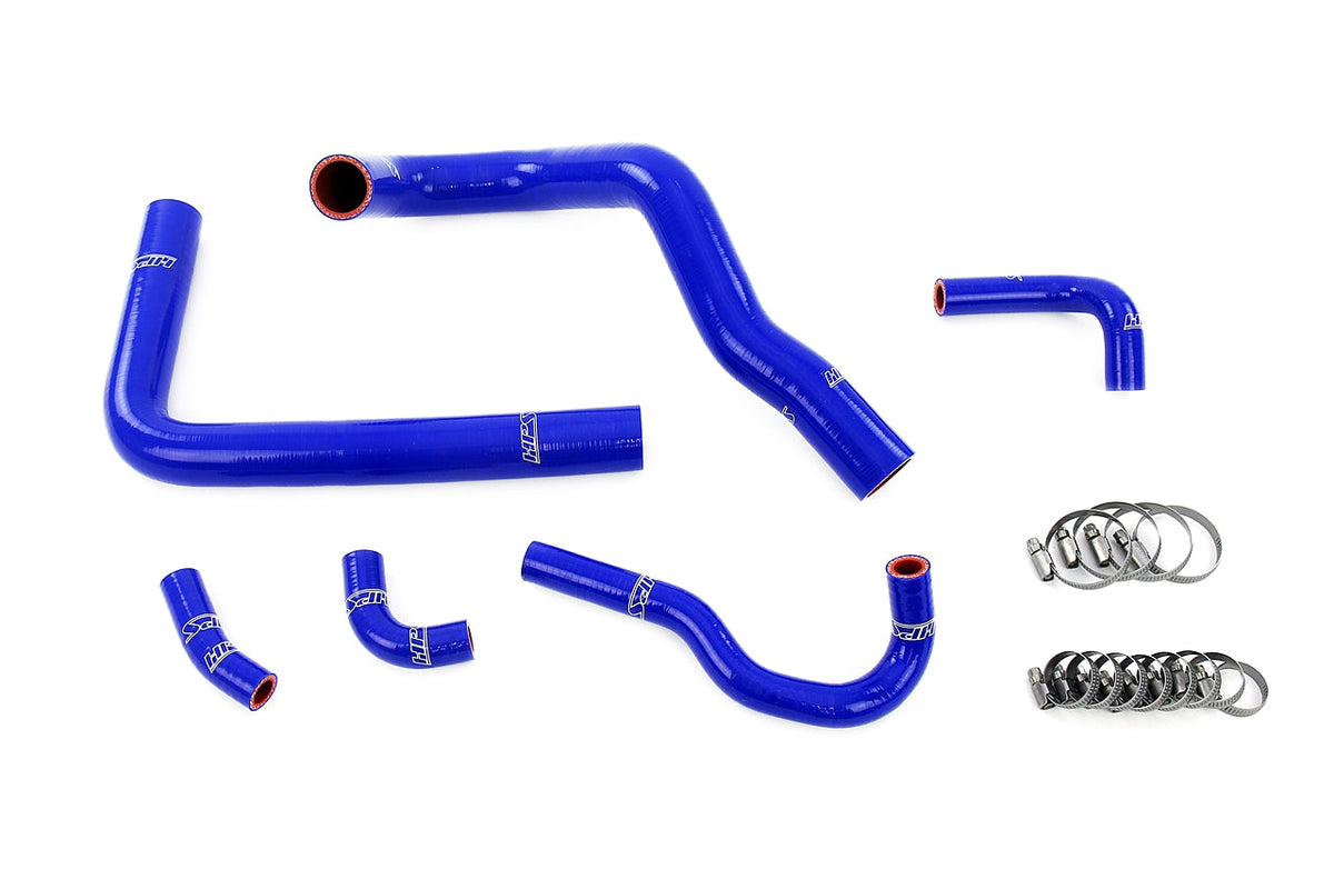 57-2148-BLUE HPS Blue Silicone Radiator and Heater Hoses 1993-2002 Toyota Supra Right Hand Drive 3.0L Turbo 2JZ-GTE JDM Non Vvt-I