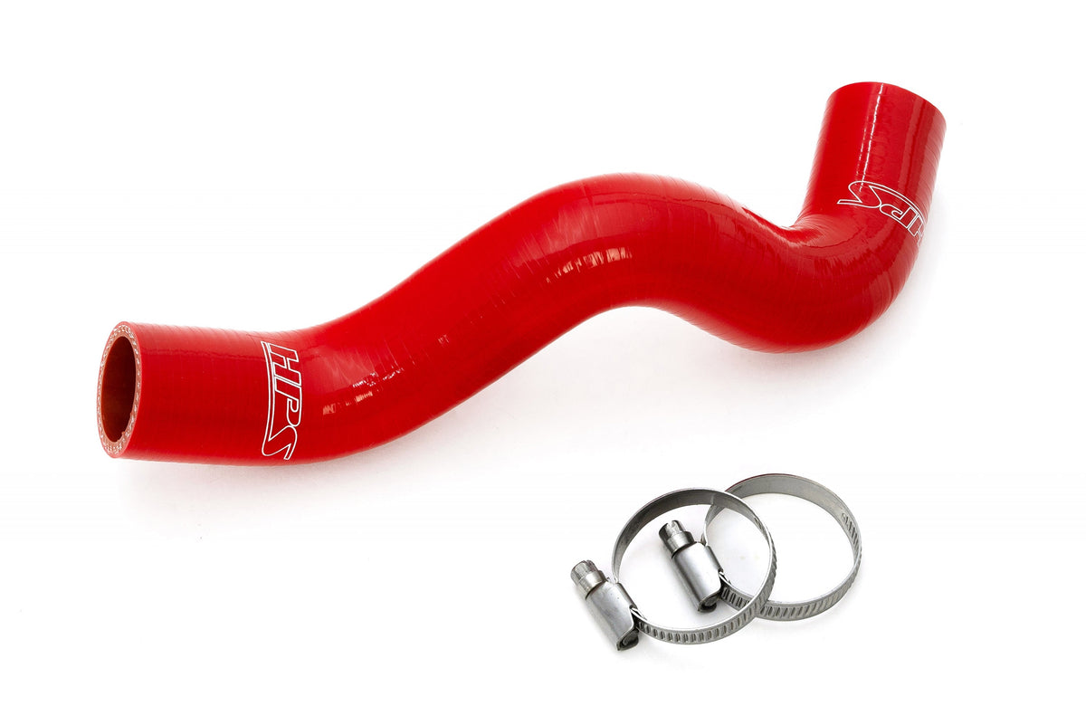 57-2177-RED HPS Red Silicone Upper Radiator Hose 2004-2005 Mazda Mazdaspeed Miata 1.8L Turbo