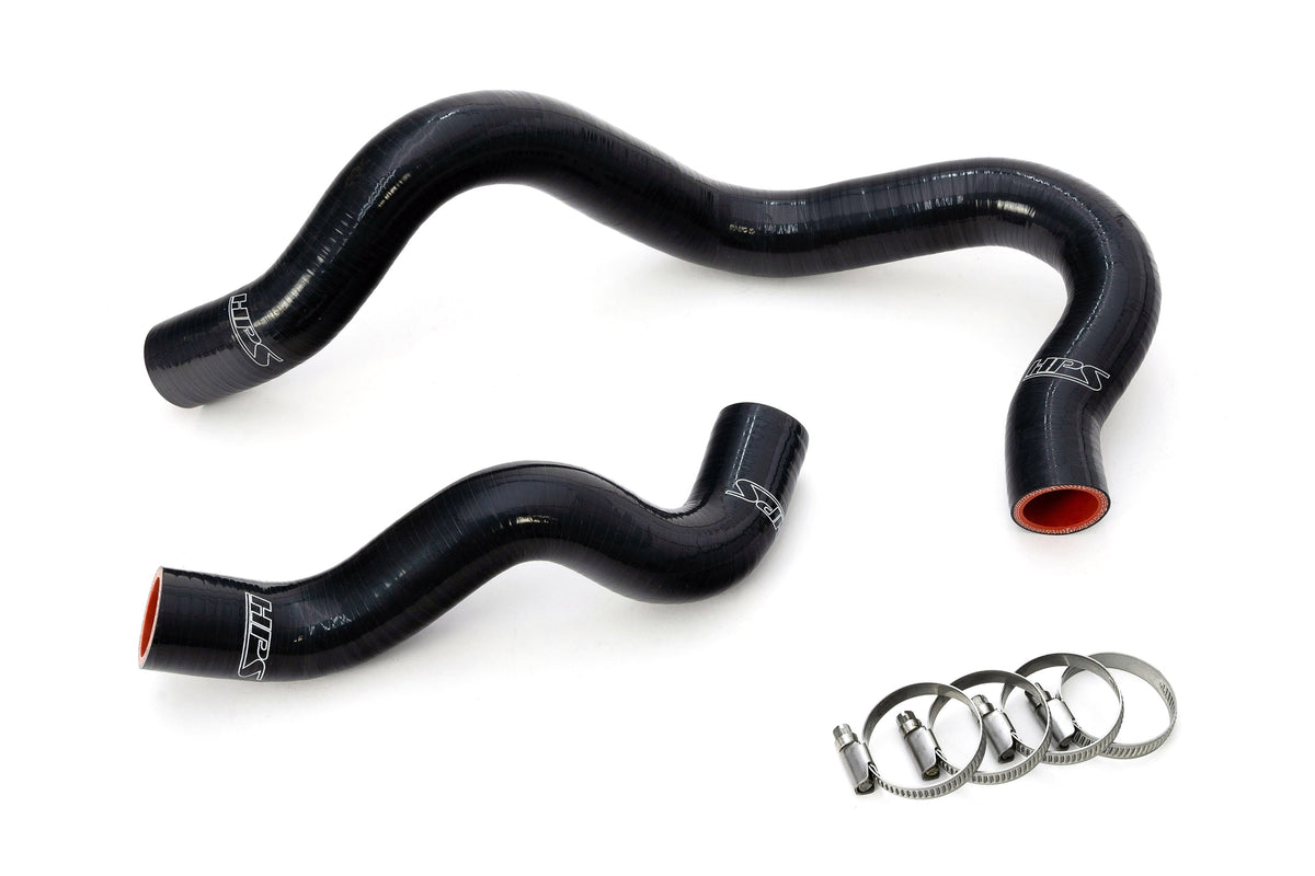 57-2192-BLK HPS Black Silicone Radiator Hoses 2004-2005 Mazda Mazdaspeed Miata 1.8L Turbo