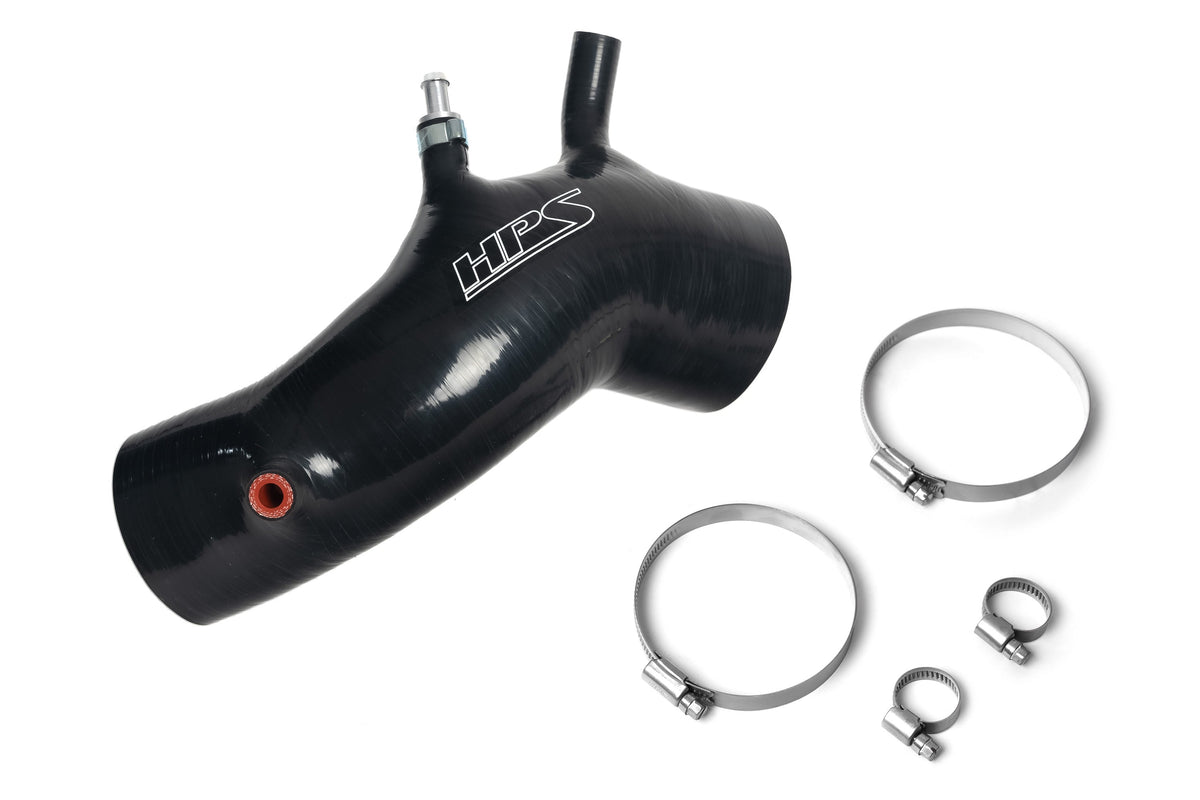 57-2199-BLK HPS Black Silicone Air Intake Hose 2004-2008 Acura Tsx 2.4L