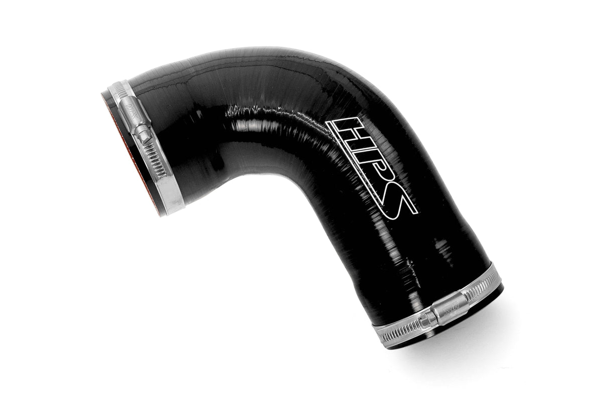 57-2207-BLK HPS Black Silicone Air Intake Hose 2024-2026 Toyota Land Cruiser 2.4L Turbo