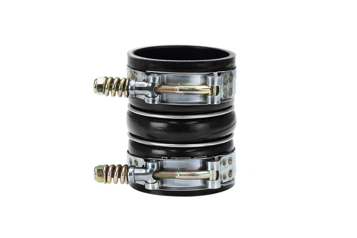57-2236-BLK HPS Black Intercooler Boot 2008-2010 Ford F-250 Super Duty Powerstroke 6.4L Diesel Includes Spring Loaded T-Bolt Clamps