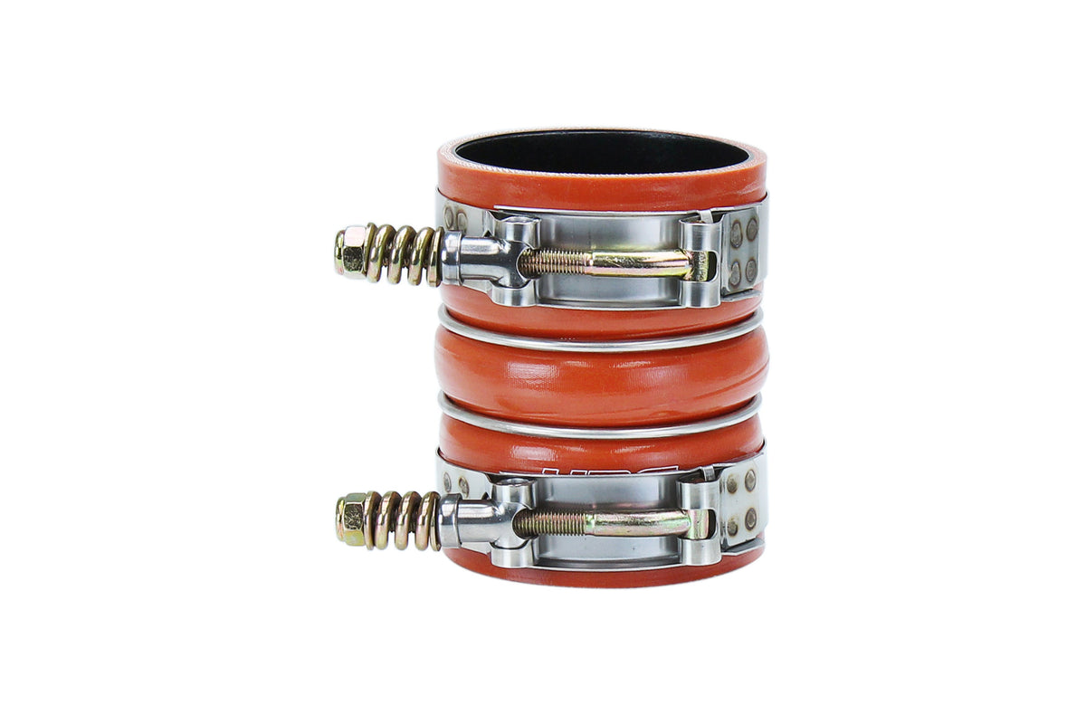 57-2236 HPS Orange Intercooler Boot 2008-2010 Ford F-250 Super Duty Powerstroke 6.4L Diesel Includes Spring Loaded T-Bolt Clamps