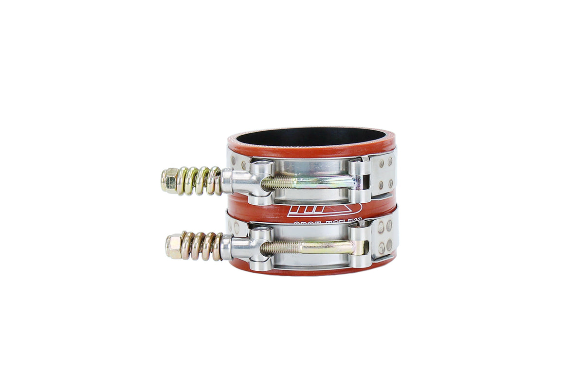 57-2241 HPS Orange Intercooler Boot 1999-2003 Ford F-250 Super Duty Powerstroke 7.3L Diesel Includes Spring Loaded T-Bolt Clamps