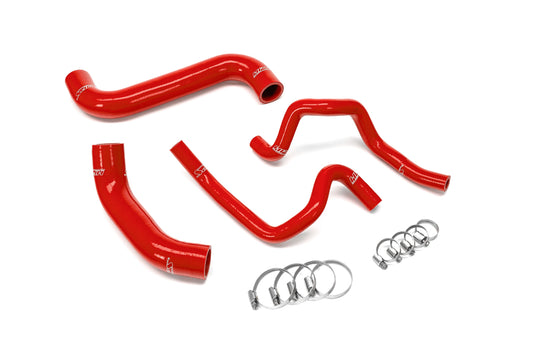 57-2302-RED HPS Red Silicone Radiator and Heater Hoses 2004 Subaru Impreza WRX STI 2.5L Turbo