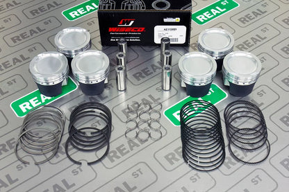 KE115M85 Wiseco Forged Pistons BMW 2.5L M50B25 (Non-Vanos) 85mm +1.0mm -13.5 cc 8.8:1