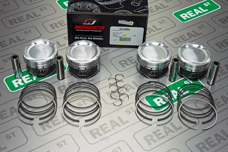 K614M84 Wiseco Pistons Mazda 626 Mazdaspeed Protege Ford Probe 2.0L 16V FS-DET FS-DE 84mm +1mm -16.5 9.3:1