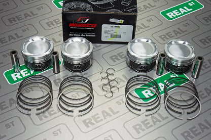 K614M84 Wiseco Pistons Mazda 626 Mazdaspeed Protege Ford Probe 2.0L 16V FS-DET FS-DE 84mm +1mm -16.5 9.3:1