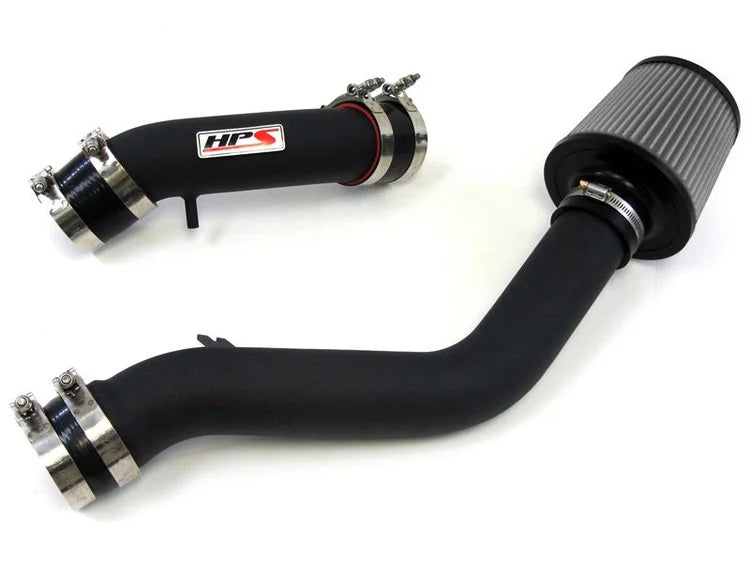 837-142WB HPS Black Long Ram Cold Air Intake for 2004-2008 Hyundai Tiburon 2.0L with Maf Sensor