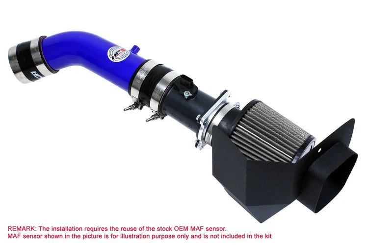 827-520BL HPS Shortram Air Intake Blue Includes Heat Shield Nissan 350Z 3.5L V6 VQ35DE 2003-2006