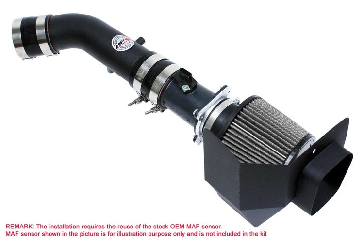827-520WB HPS Shortram Air Intake Black Includes Heat Shield Nissan 350Z 3.5L V6 VQ35DE 2003-2006