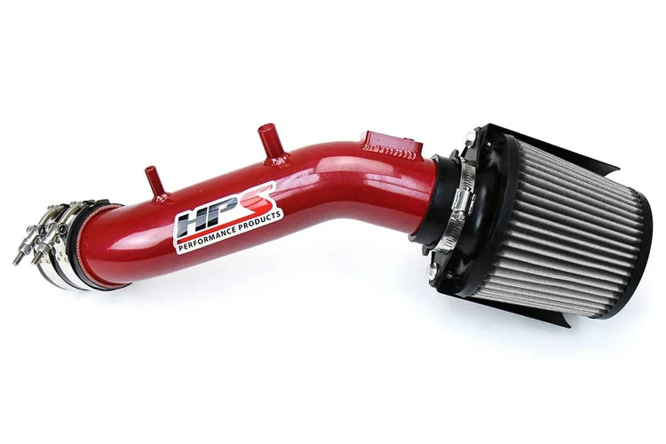 827-173R HPS Shortram Air Intake Kit 2003-2007 Honda Accord 2.4L w/ Maf Sensor Red