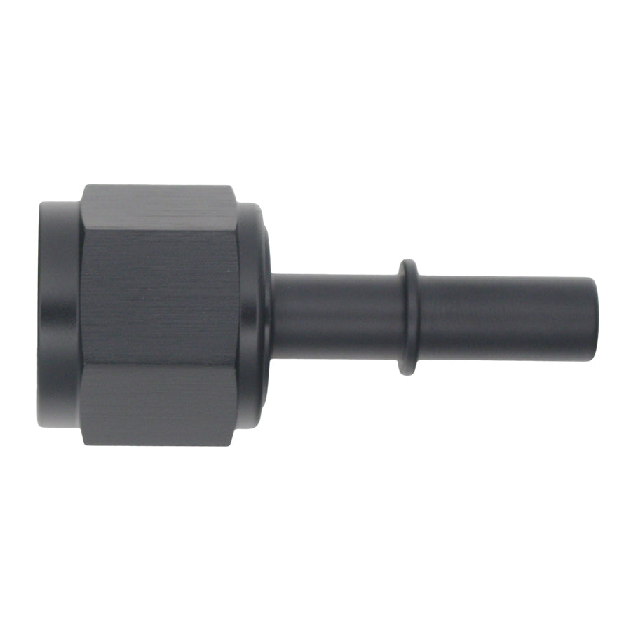 6-02-0135-B DeatschWerks 10AN Female Flare Swivel to 3/8in Male EFI Quick Disconnect - Anodized Matte Black
